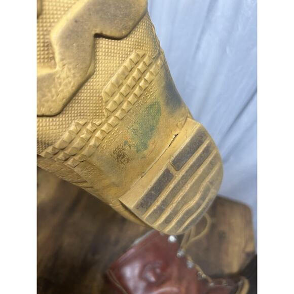 CHIPPEWA USA VTG Mens Gorp Core Waterproof Duck Leather Boots 23540 Sz 9 - Picture 13 of 16